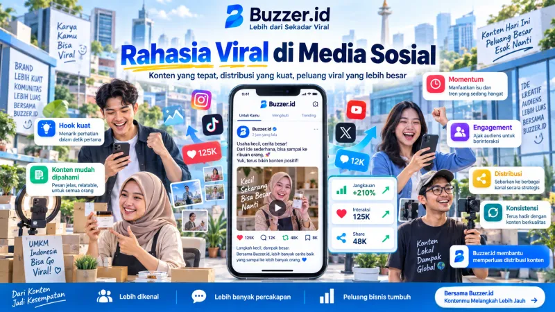 rahasia viral di media sosial
