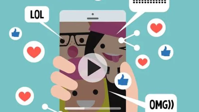 Meme viral di media sosial yang memunculkan istilah baru dan membentuk tren bahasa dalam komunikasi digital.