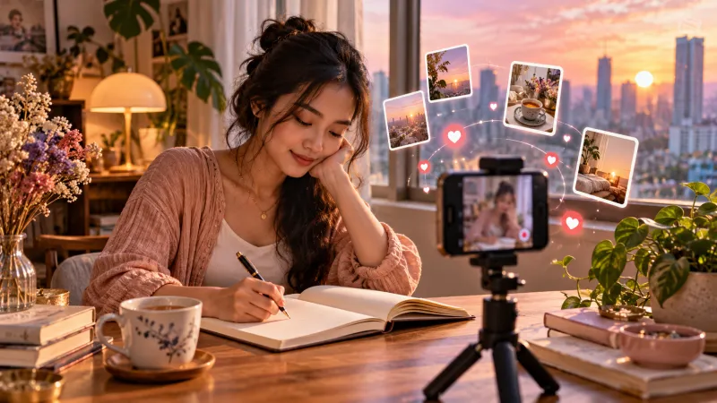 di Balik Konten Digital