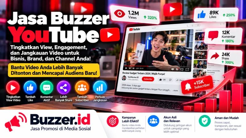 jasa buzzer youtube