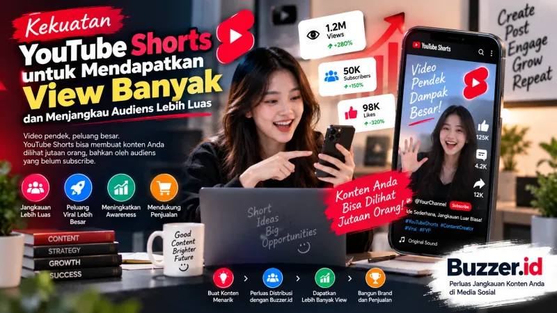 youtube short untuk view banyak