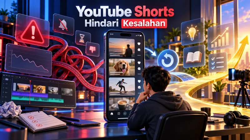 YouTube Shorts Sulit Berkembang