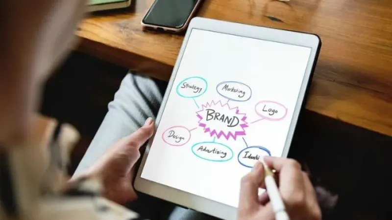 Ilustrasi efek priming dalam branding melalui kata, visual, dan pesan yang membentuk persepsi konsumen terhadap merek.