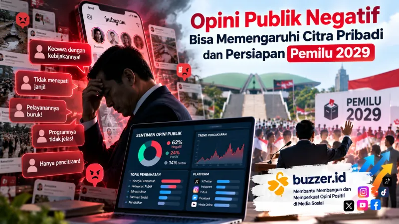 mencegah opini negatif