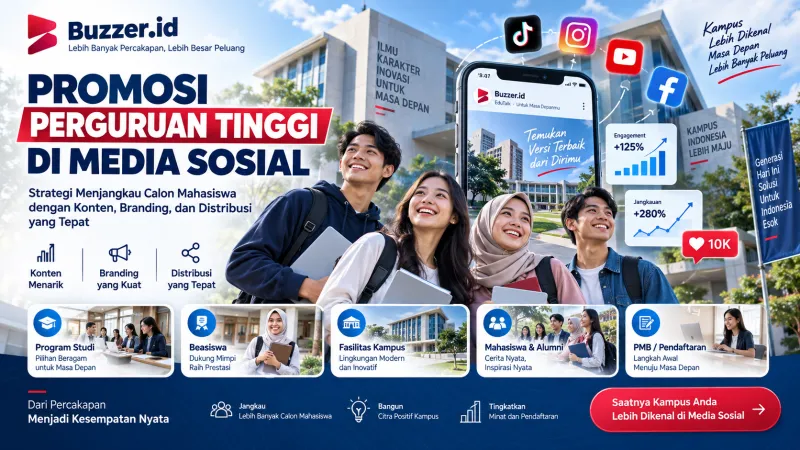 Strategi Promosi Perguruan Tinggi di Media Sosial agar Lebih Dikenal Calon Mahasiswa