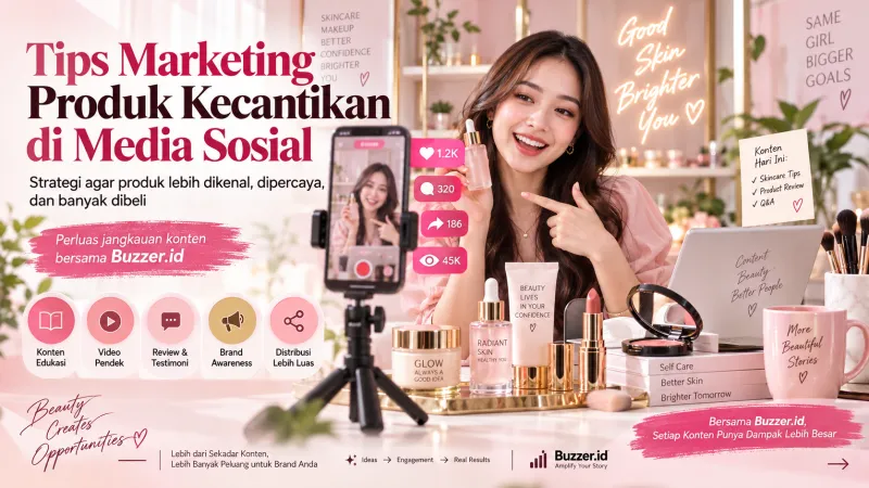 Marketing Produk Kecantikan di Media Sosial