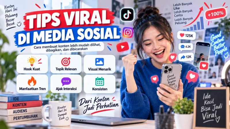 tips viral di media sosial
