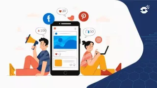 Konten promosi Facebook dengan visual menarik, pertanyaan relevan, dan respons aktif untuk mendorong percakapan pelanggan.