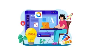 Portofolio fotografi bertema menampilkan karya terpilih untuk mempromosikan jasa foto produk, potret, dan dokumentasi acara.