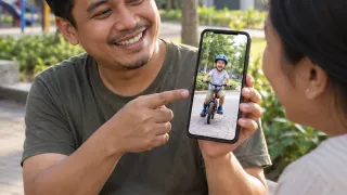Menjelajah Facebook dengan Pikiran 