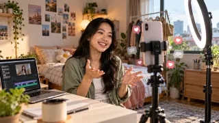 TikTok Rutinitas Modern